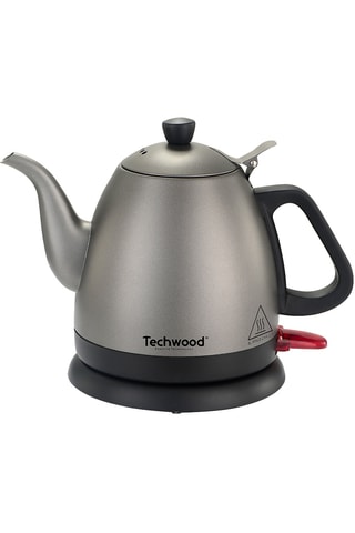 Hervidor de acero inoxidable - 0,8 l - 1350 W - Negro