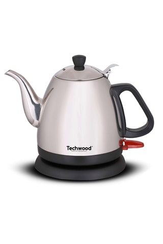 Hervidor de acero inoxidable - 0,8 l - 1350 W - Negro