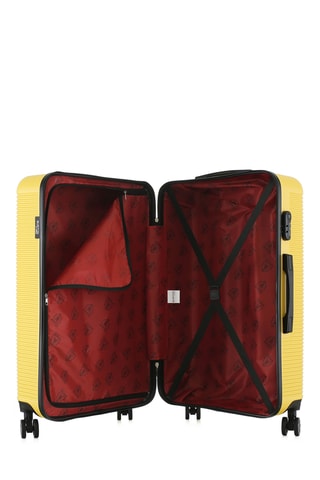 Set de 4 valises Manchester - 47/57/67/76 cm - Jaune