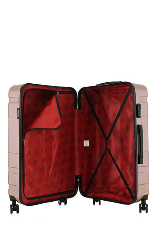 Set de 4 valises Cambridge - 47/57/67/76 cm - Rose
