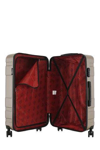 Mala de grande volume Cambridge (L) - 76 cm - Bege
