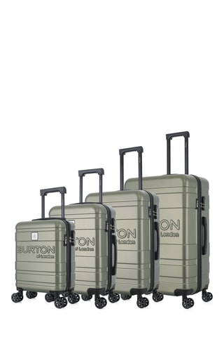 Set de 4 valises Cambridge - 47/57/67/76 cm - Kaki