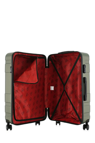 Set de 4 valises Cambridge - 47/57/67/76 cm - Kaki