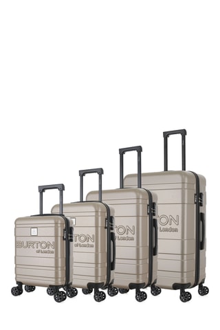 Set de 4 valises Cambridge - 47/57/67/76 cm - Beige