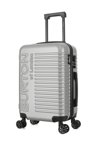Valise cabine low-cost et valise cabine Oxford (XS/S) - 47/57 cm - Argenté