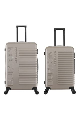 Valise semaine et valise grand volume Oxford (M/L) - 67/76,5 cm - Beige