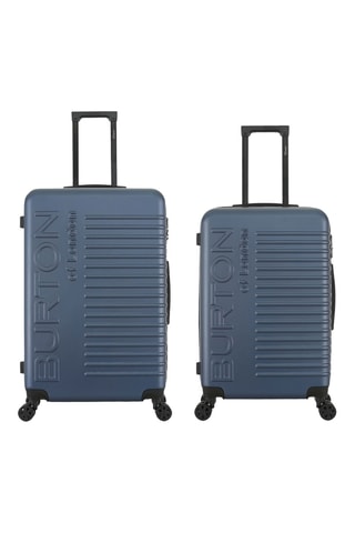 Valise semaine et valise grand volume Oxford (M/L) - 67,6/76 cm - Bleu