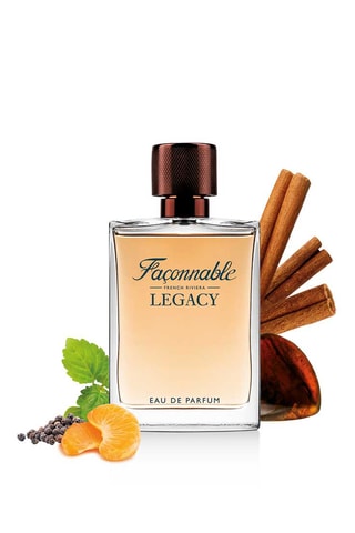 Faconnable Legacy - Eau de parfum 90 ml - Amaderada, Oriental, Especiada