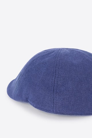 Gorra de lino - Azul cobalto