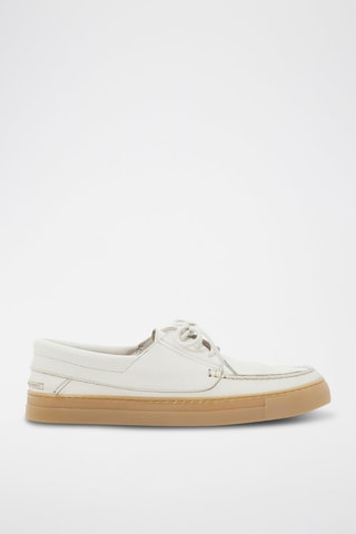 Mocasines de piel - Blanco