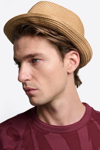 Sombrero de rafia - Beige