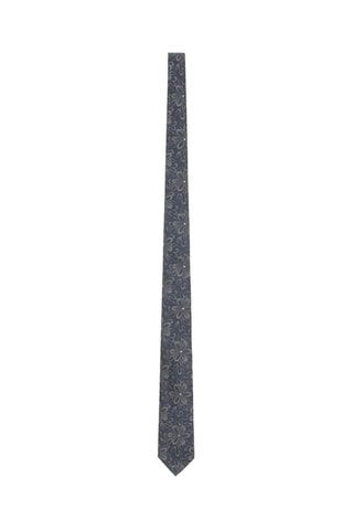 Corbata de seda - Azul marino