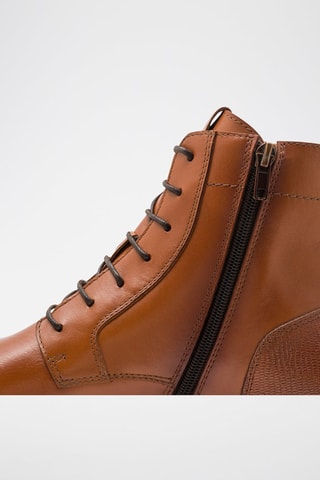 Botas de piel - Marrón