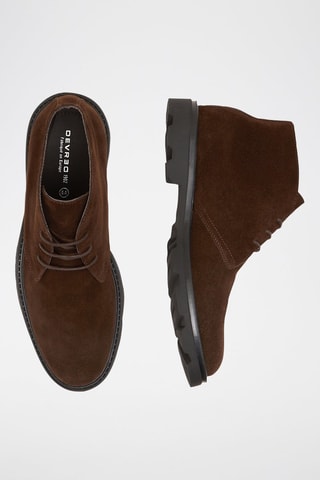 Botas de nobuk - Marrón