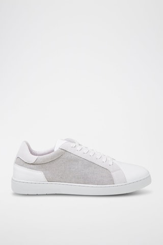 Zapatillas de piel - Blanco