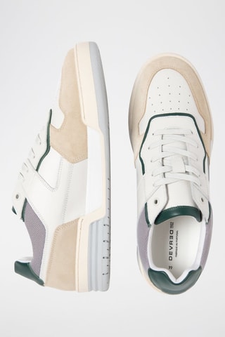 Zapatillas de piel - Blanco