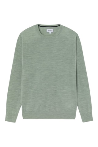 Jersey de lana merino - Verde oliva