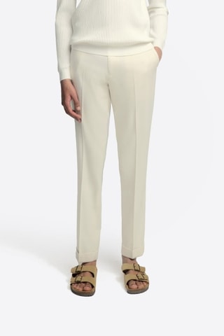 Pantalón slim fit - Blanco