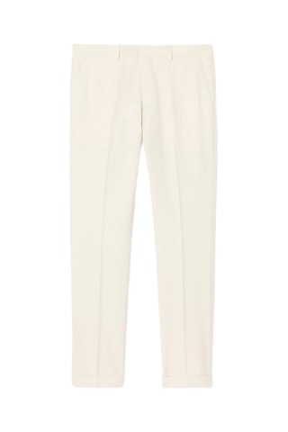 Pantalón slim fit - Blanco