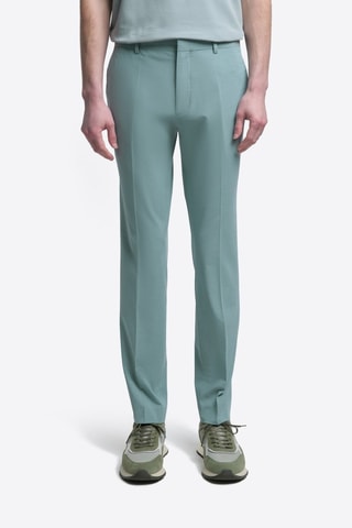 Pantalón slim fit - Azul verdoso
