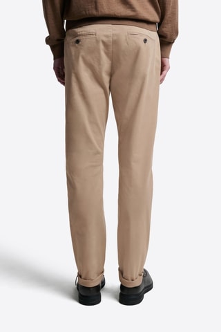 Pantalón slim fit - Beige