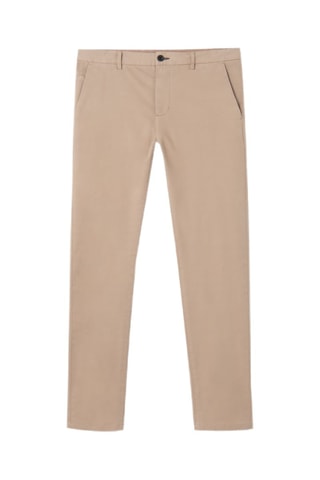 Pantalón slim fit - Beige