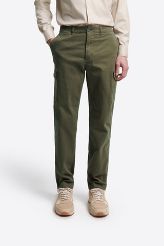 Pantalón slim fit - Caqui
