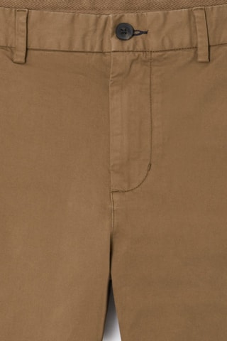 Pantalón chino slim fit de algodón orgánico - Camel