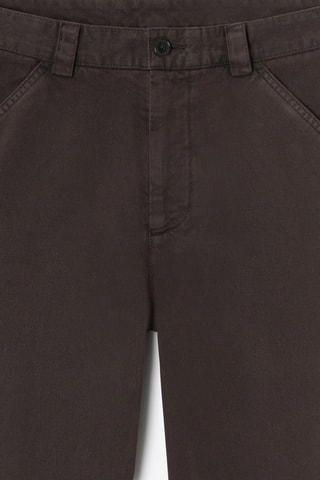 Pantalón recto - Marrón