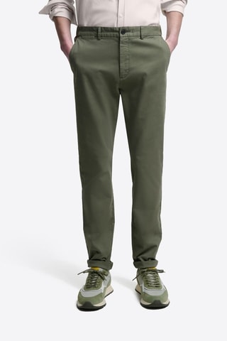 Pantalón chino slim fit - Caqui