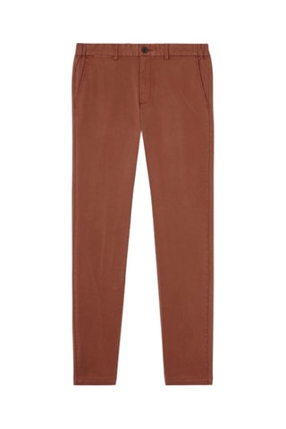 Pantalón chino slim fit - Naranja