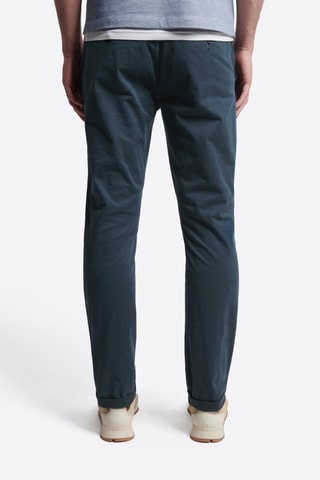 Pantalón chino de algodón orgánico - Azul marino