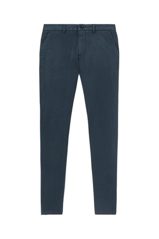 Pantalón chino de algodón orgánico - Azul marino