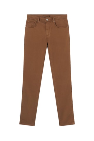 Vaquero slim fit - Marrón