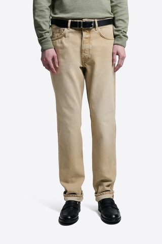 Vaquero regular fit - Beige