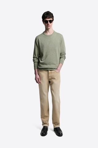 Vaquero regular fit - Beige