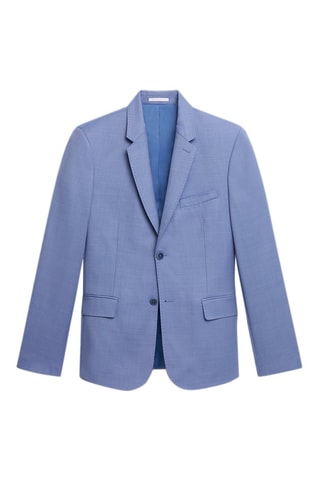 Chaqueta extra slim fit de lana - Lavanda