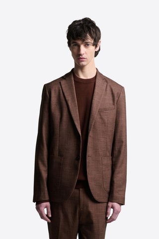 Chaqueta - Burdeos jaspeado