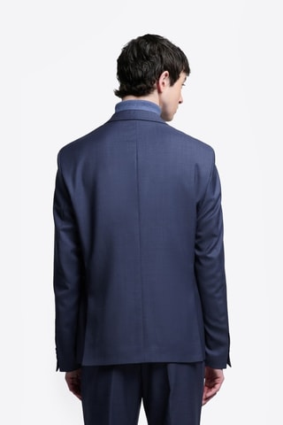 Chaqueta de lana - Azul marino