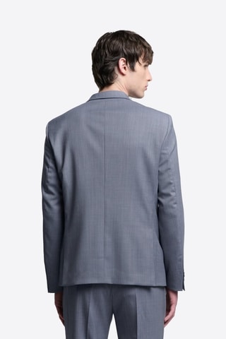 Chaqueta de traje de lana - Azul