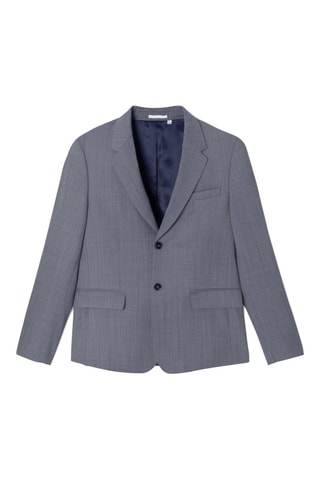 Chaqueta de traje de lana - Azul