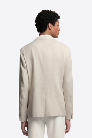 Chaqueta de lino - Beige