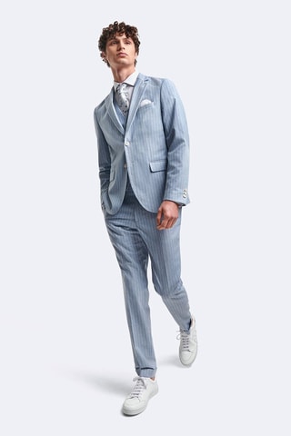 Chaqueta de traje slim fit - Azul