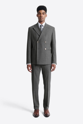 Chaqueta de traje de lana - Antracita