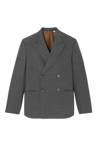 Chaqueta de traje de lana - Antracita