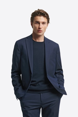 Chaqueta de traje extraslim fit - Azul marino