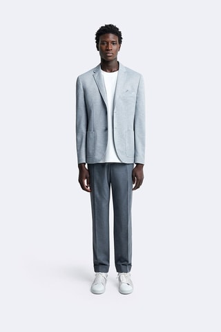 Chaqueta de traje slim fit - Gris