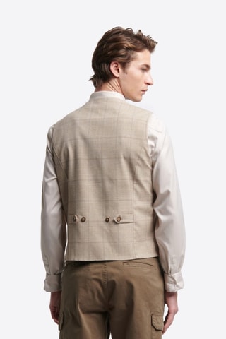 Chaleco de traje - Beige