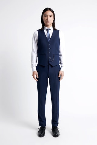 Chaleco de traje - Azul marino