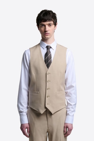 Chaleco de traje - Beige